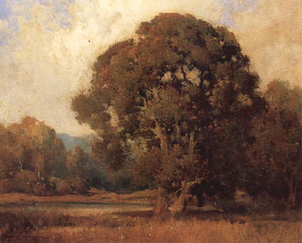 unknow artist California Landscape with Oak